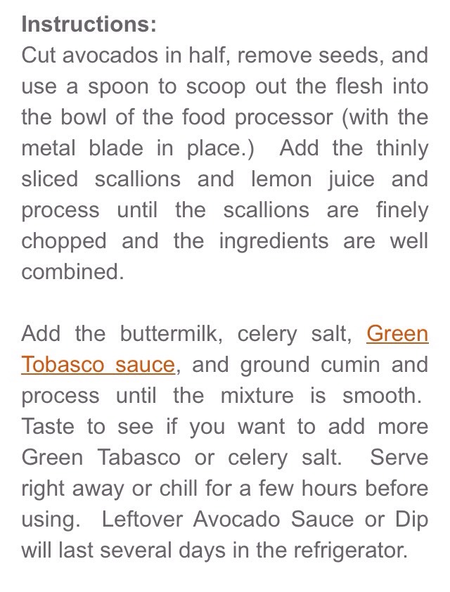 EASY AVOCADO DIP!