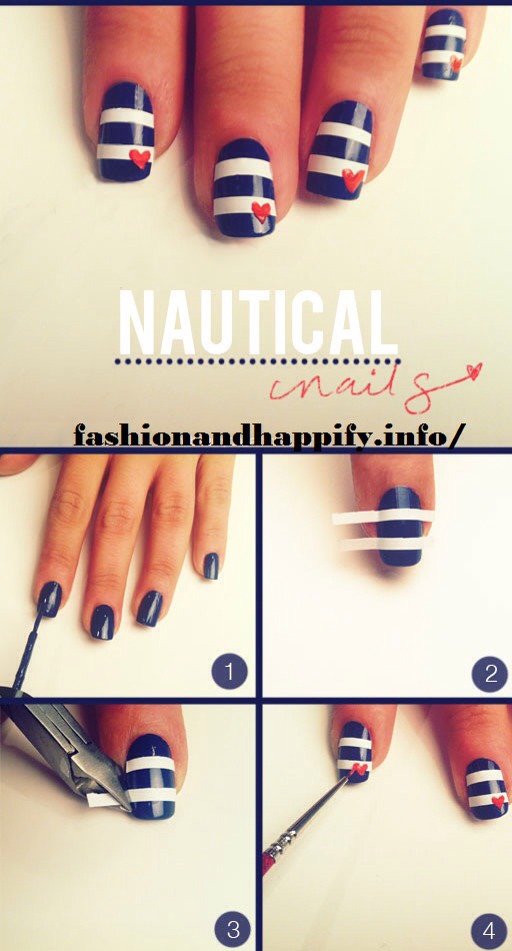 23 Super Cute Nail Tutorials ^_^