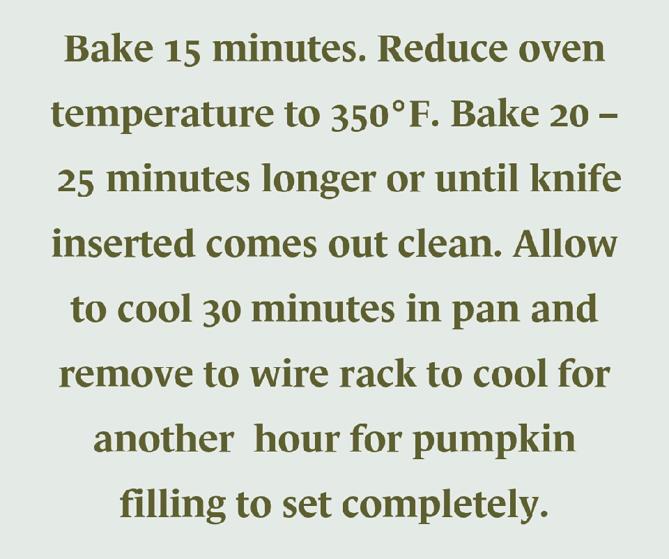 Mini Pumpkin Pies!!!