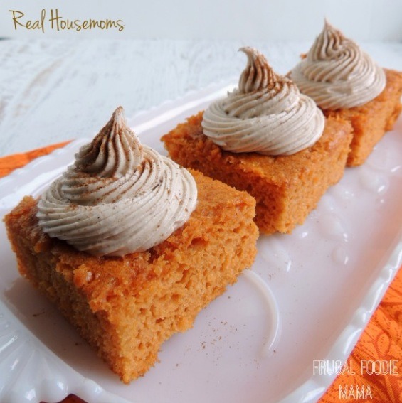 Pumpkin Pie Angel Food Cake! Yummmmm...