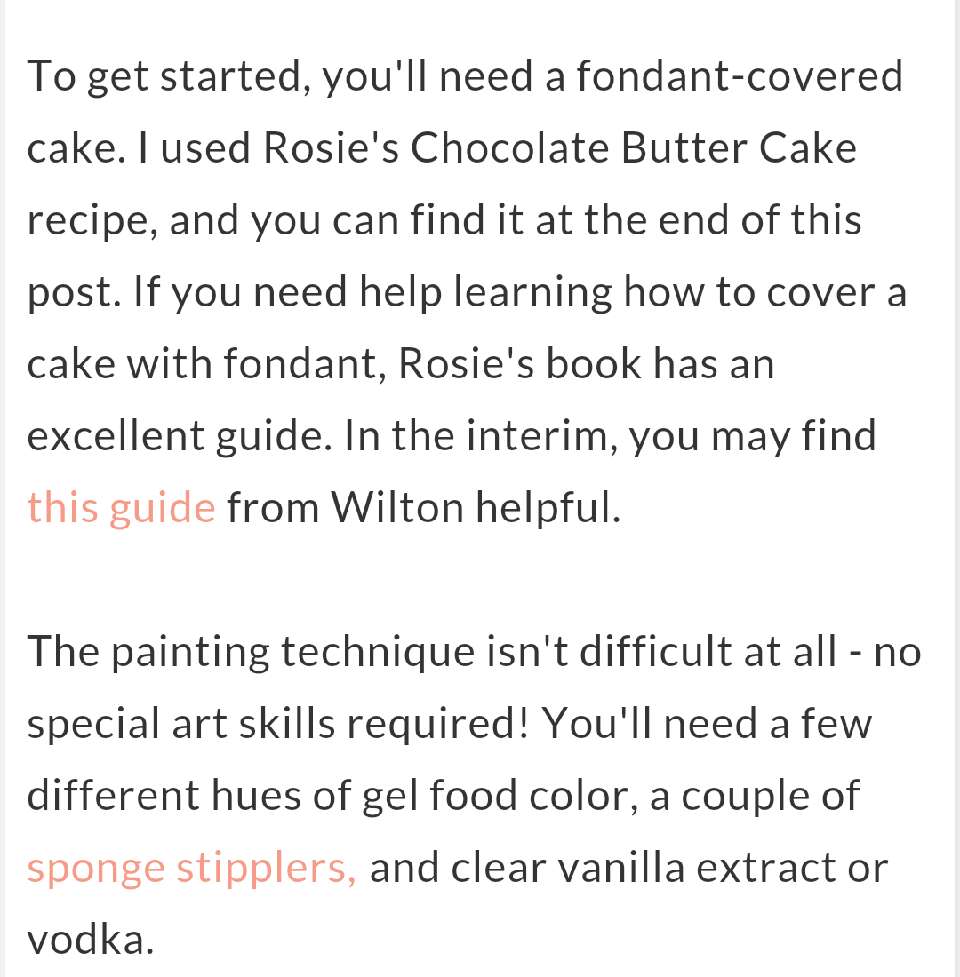 Watercolor  Graffiti  Chocolate  Cake!