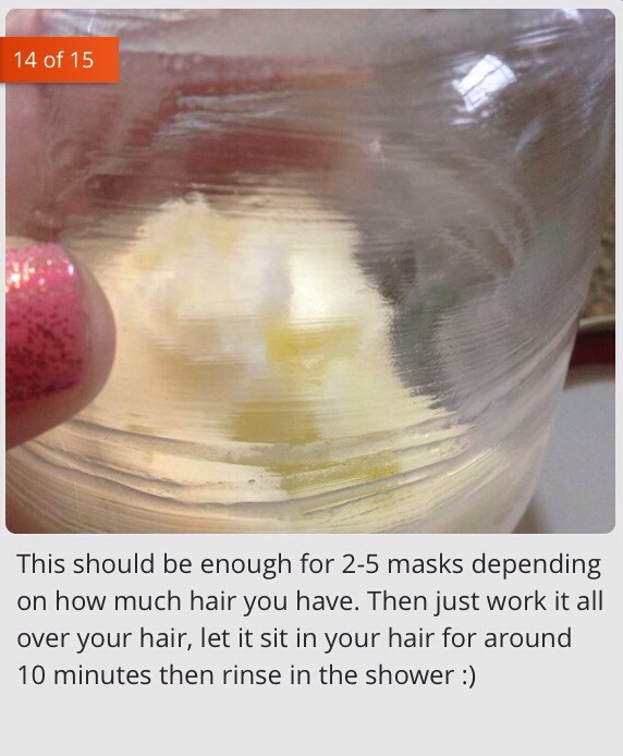Whipped Coconut Oil Hair Mask 💗