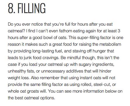 9 Ways Oatmeal Helps You Lose Weight