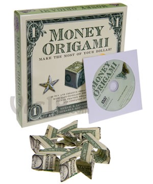 From vat19!!! Learn how to creat fabulous origami from only £/$ bills!! A really good boredism killer. When your bored with lets say $10 you can creat art with this super cool £15 kit and even cheaper at ebay or amazon!!