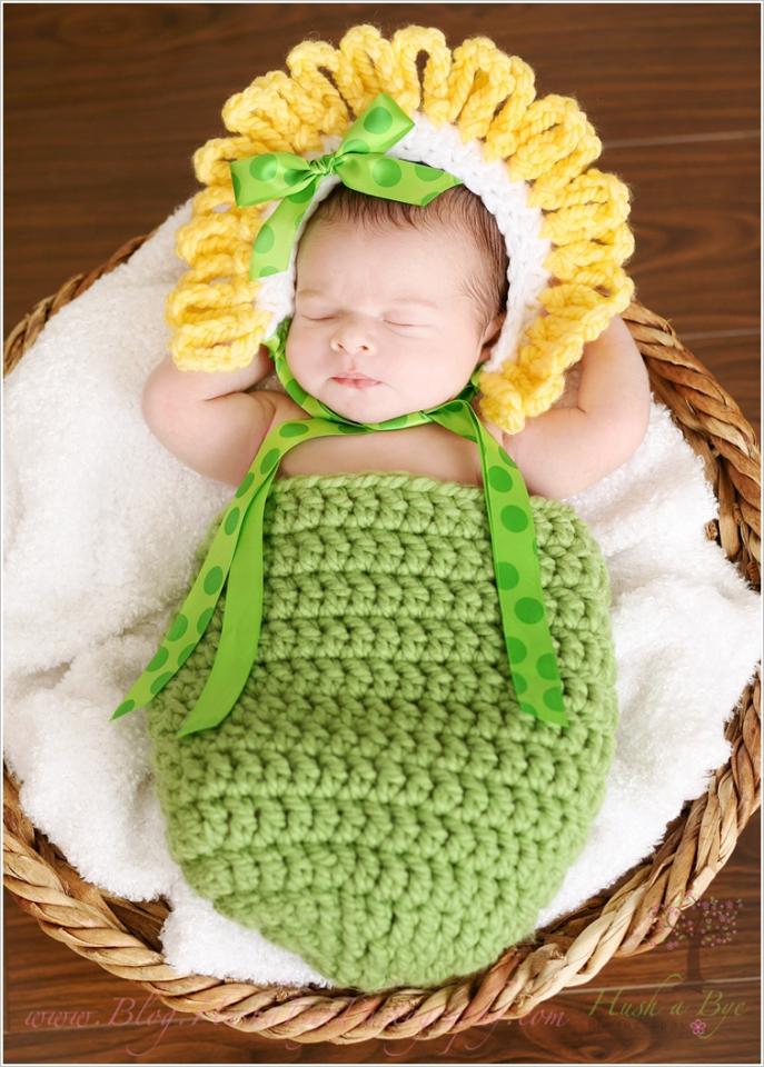 10 Adorable Super Cute Crochet Cocoons For Your Cutie Baby