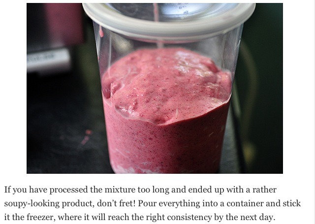 5 Minute Raspberry Ice Cream!