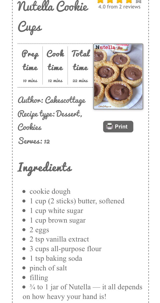 Everything Nutella - Nutella Treats
