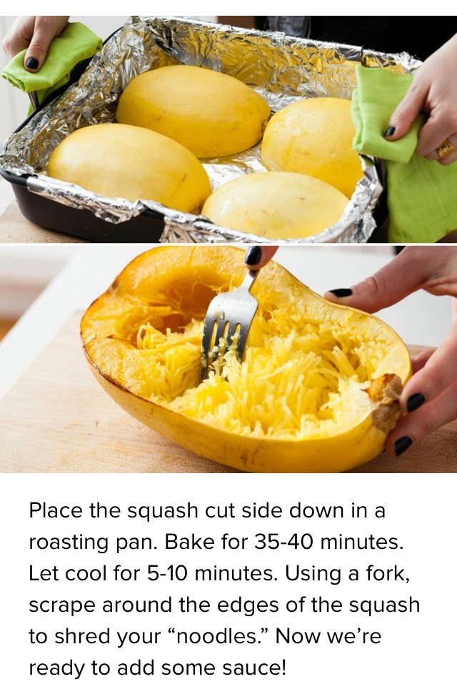 How To Make Spaghetti Squash--A Healthy Pasta Alternative! 