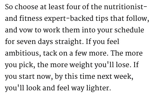 Drop 5-10 Pounds In A Week Safely!