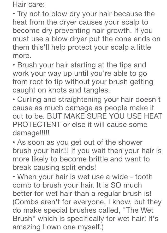 How To Get Long Hair Fast! 💕