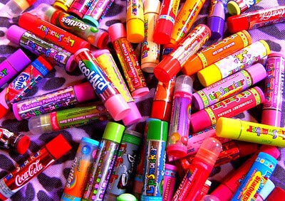 Keep Chapstick everywhere! I have all over to just grab and put on where ever it is. It keeps your lips healthy and pretty, so ditch the lipstick and stick to this. 