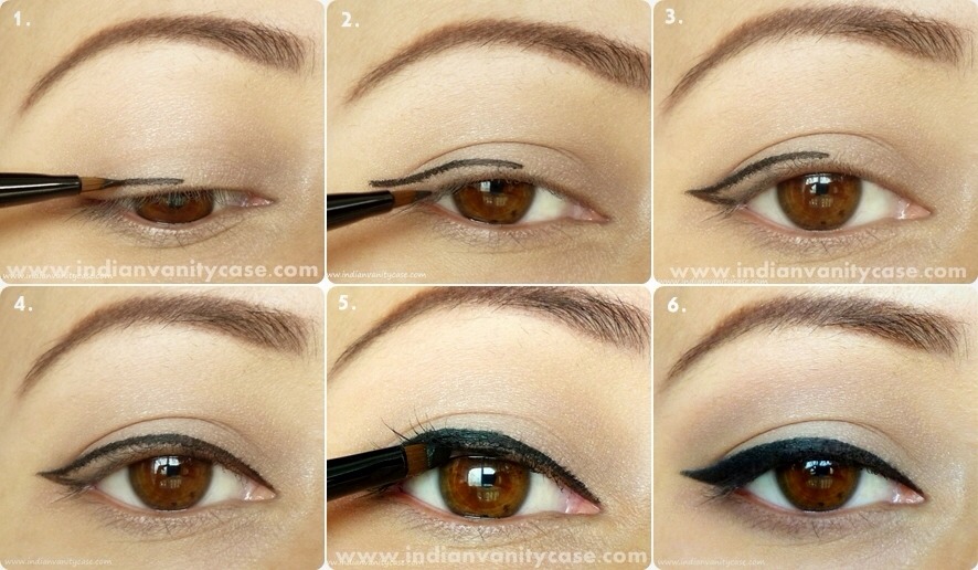 1. Classic eyeliner look