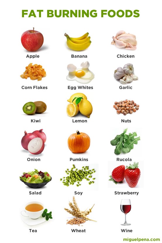 Foods That Will Burn Fat
