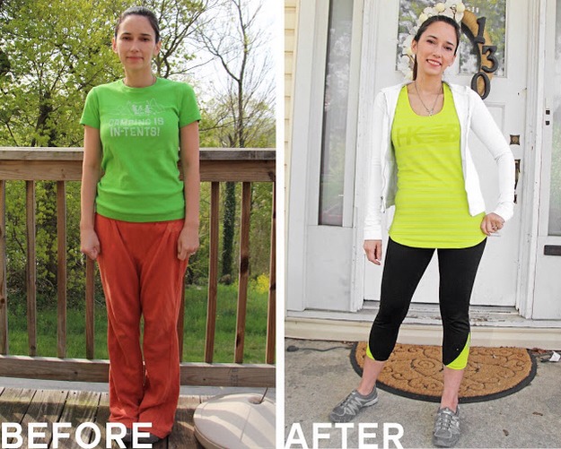 The right workout clothes matter.
You'll feel so much more firm and streamlined in your body-hugging workout clothes that you'll actually enjoy putting them on.Please tap for full view.

