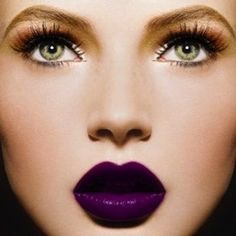 Experiment with color: Ladies with dark hair and pale skin, listen up! Having strong coloring and a natural contrast gives you the option to play around more with color, so start experimenting. The deeper, the better!