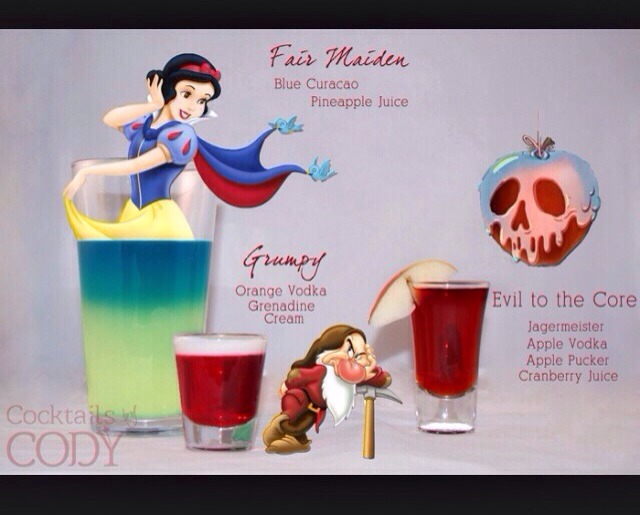 ✨✨ Disney® Inspired Cocktail Drinks ✨✨