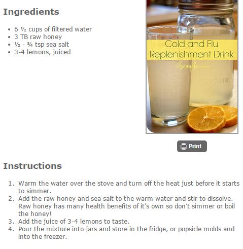 Got Cold And Flu? Replenish It With Simple Drink