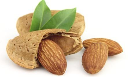 Almonds
Almonds make a great anytime anywhere snack and since they provide such a nice crunch they can help you kick junk food cravings like potato chips. They’re an excellent source of Biotin, have plenty of calcium, as well as healthy fats.