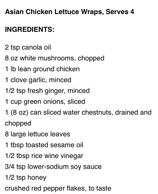 Healthy Homemade PF Changs Chicken Lettuce Wraps
