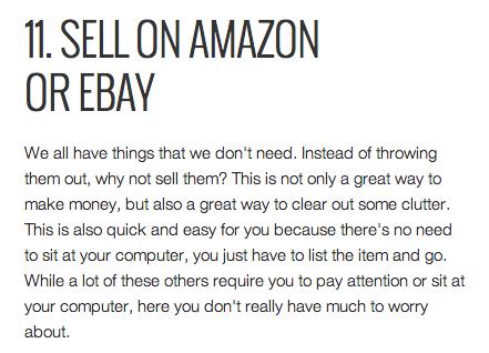 15 Ways To Make Money In Your Free Time!