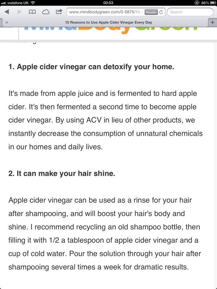 15 Reasons to Use Apple Cider Vinegar Every Day
