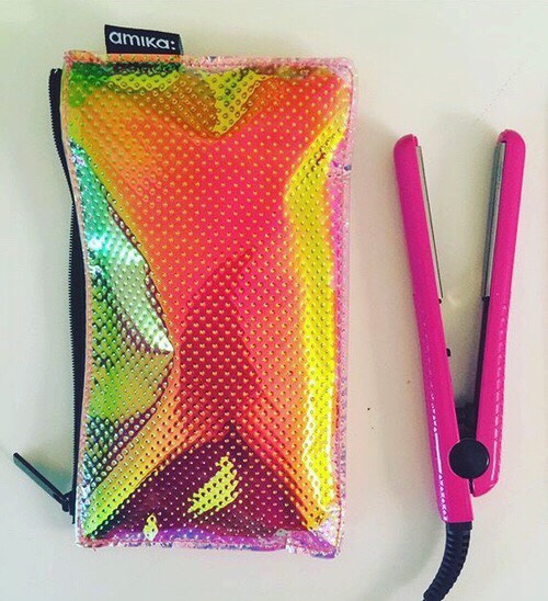 2️⃣ this might sound a little weird, but after I force myself out of bed I walk directly to the downstairs bathroom to do my hair and makeup. Almost every day I straighten my hair with a flat iron called "heat freak" , and I apply "it's a ten" spray to my roots before doing this to protect my hair