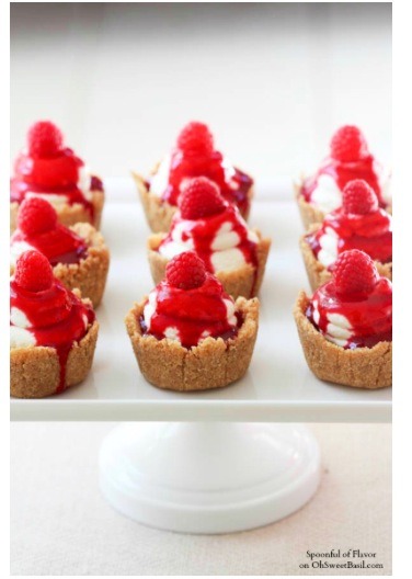 ✨🍥Mini Cheese Cakes OMGoodness Raspberry..!!!!🍥✨