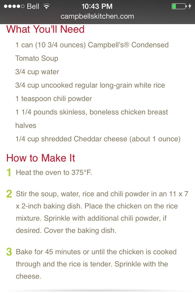 Fiesta Chicken And Rice Bake
