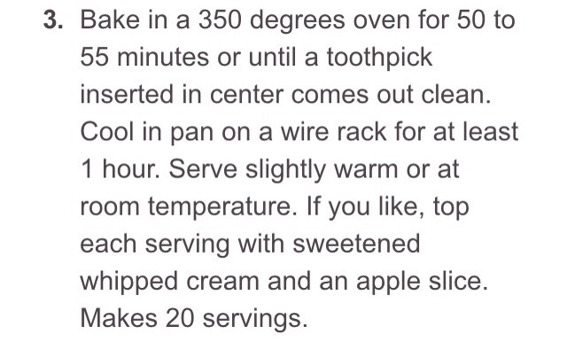 ๐FRESH APPLE CAKE ๐