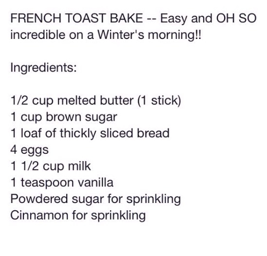 French Toast Bake #tipit 👍