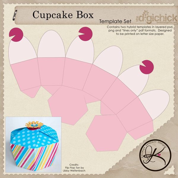 More Gift Boxes And Their Templates. 😊