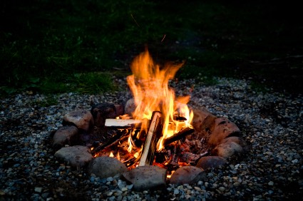 2.) have a campfire.
