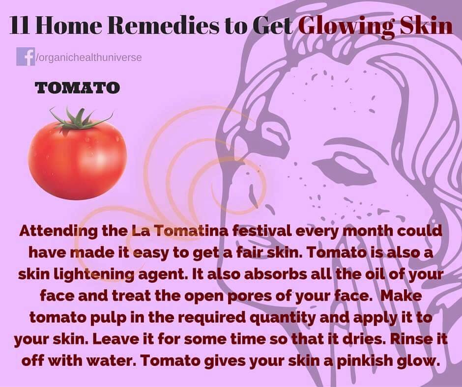 11 Home Remedies To Get Glowing Skin. 