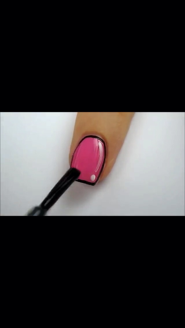 And add a base. coat of clear nail polish to the top