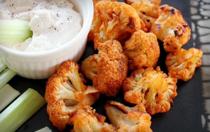 Cauliflower Buffalo Bites 