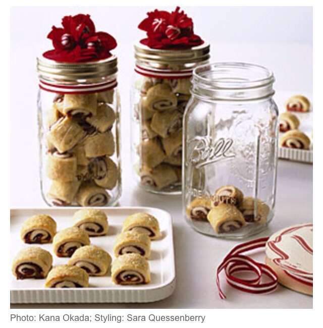 Fill inexpensive containers (such as Mason jars) with cookies, seal tightly, and top with a bow. Or, put cookies in a paper bag, fold over the top, punch two holes, string ribbon through the holes, and tie a bow.