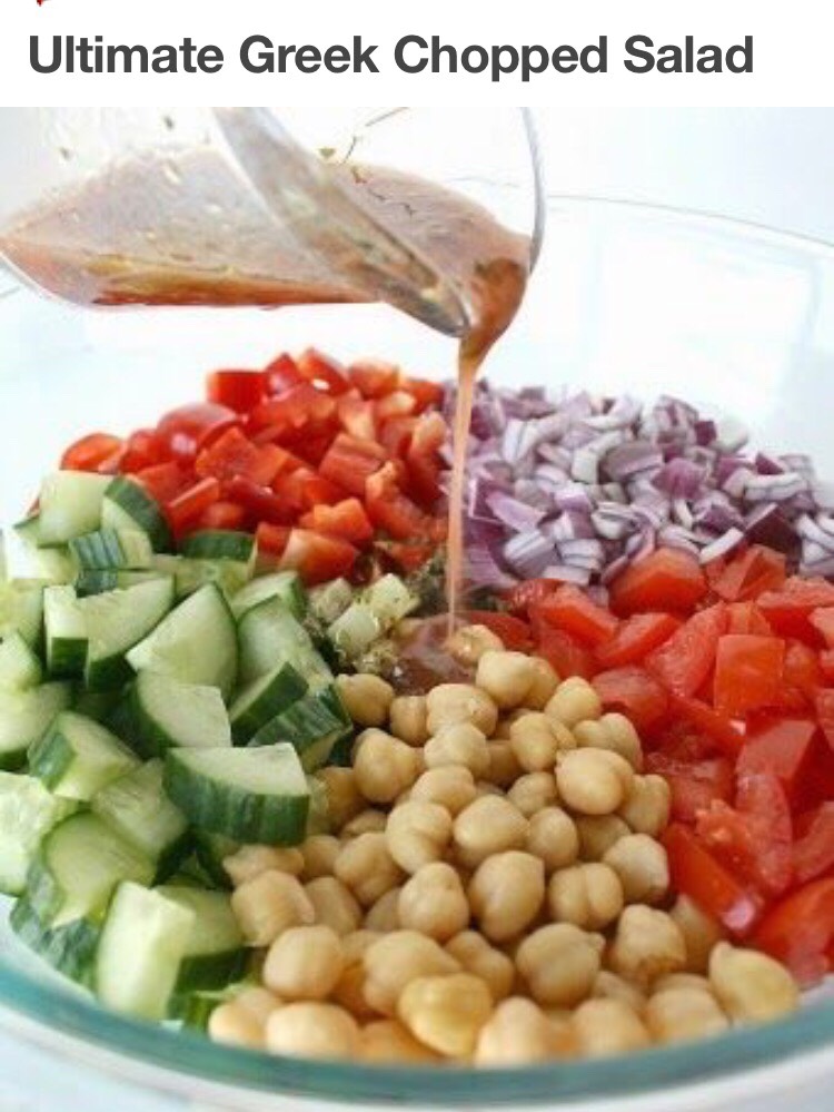 Greek Chopped Salad!!!