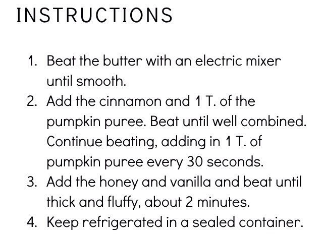 Whipped Cinnamon Pumpkin Honey Butter