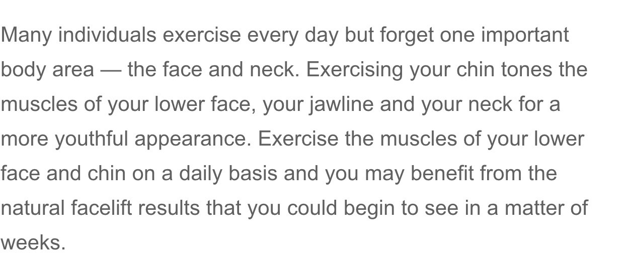 Workouts To Slim Down Your Neck And Face. 😊