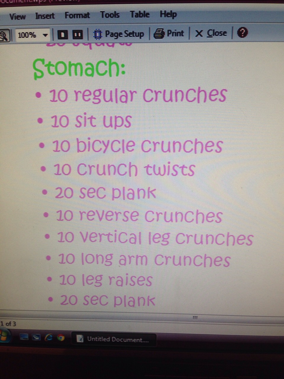 Daily routine for that flat stomach and killer abs!