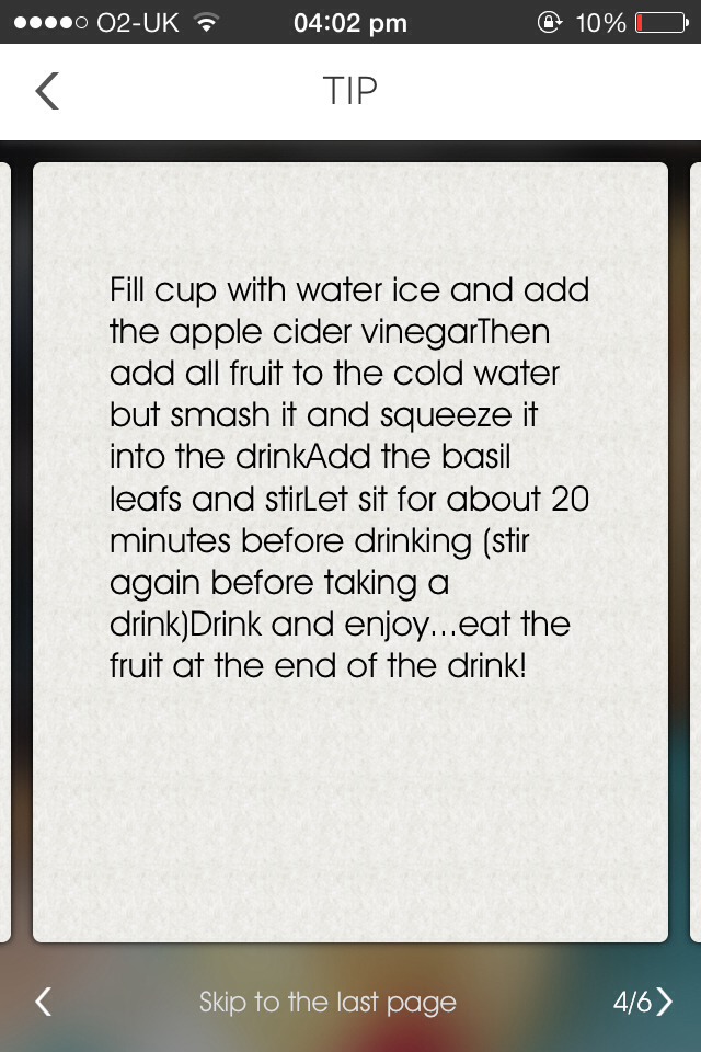 Refreshing Detox Drink To Make You Feel Cleansed