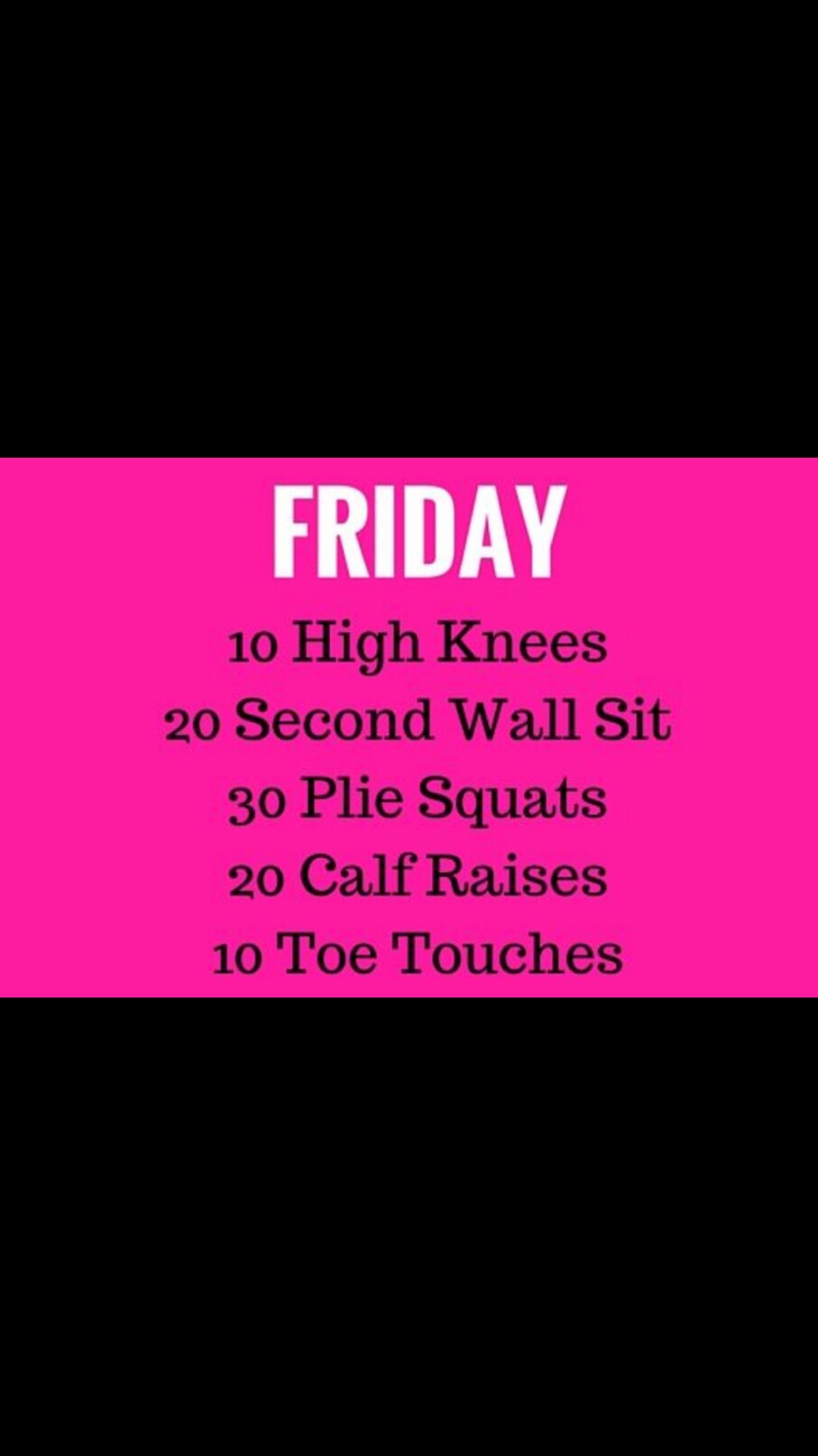 Before Bed Workout