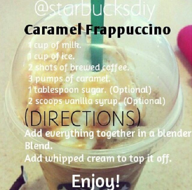 15 Starbucks Drink Recipes.😋✨