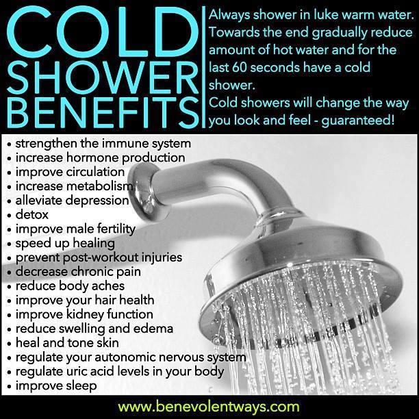 cold shower benefits 😁