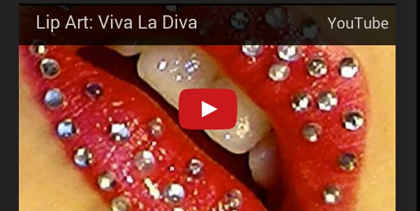 DIY Burlesque Glitter Lips!!