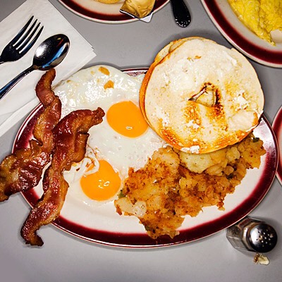 Greasy breakfast