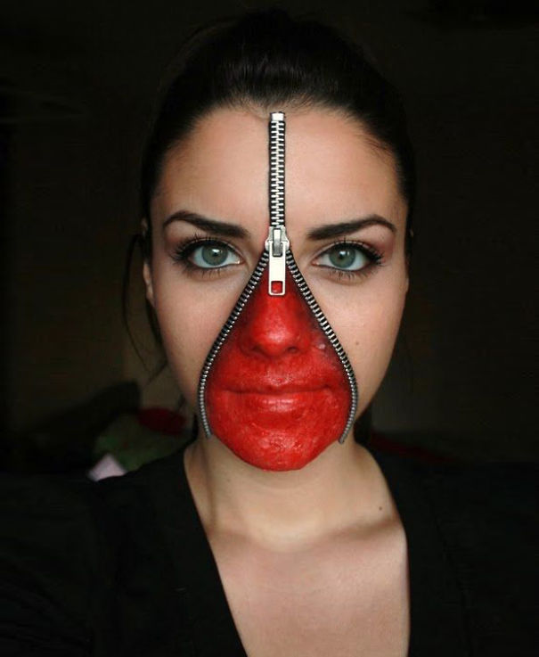 Halloween ideas for face only