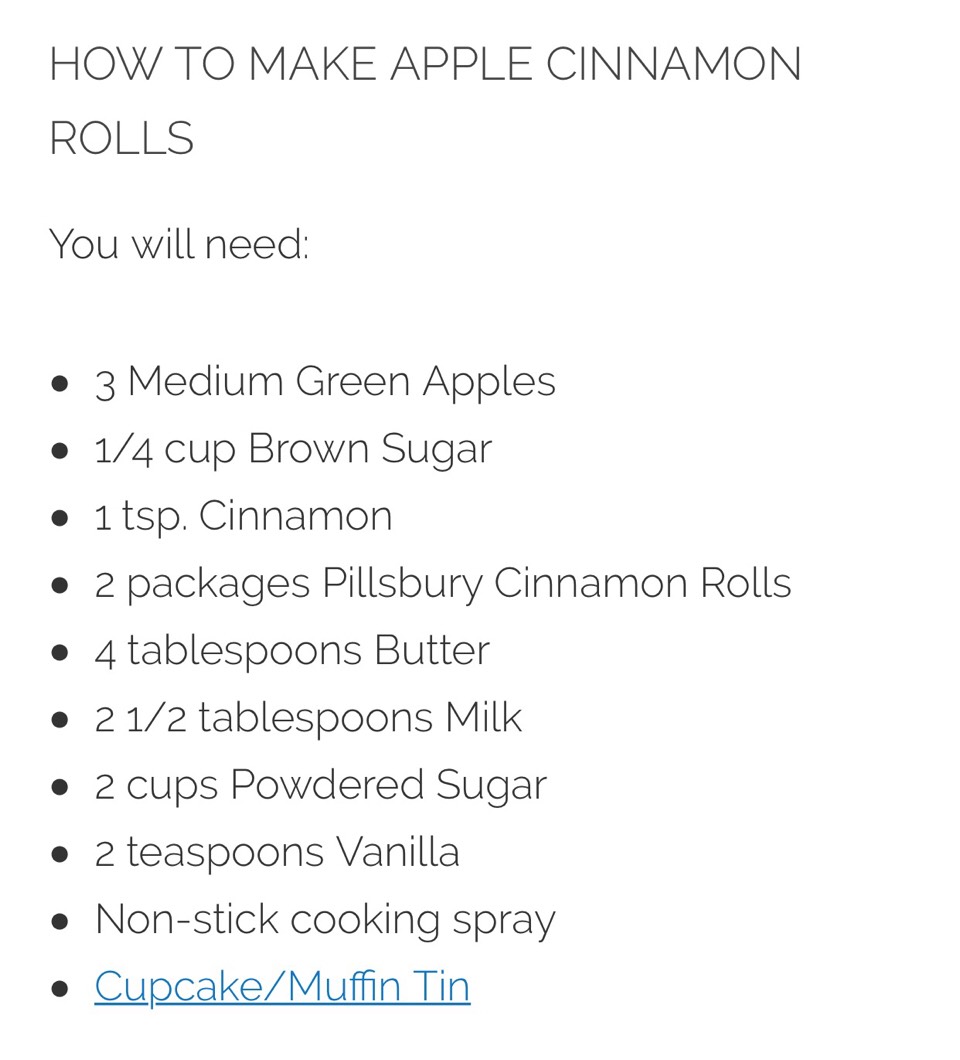 APPLE CINNAMON ROLLS! 