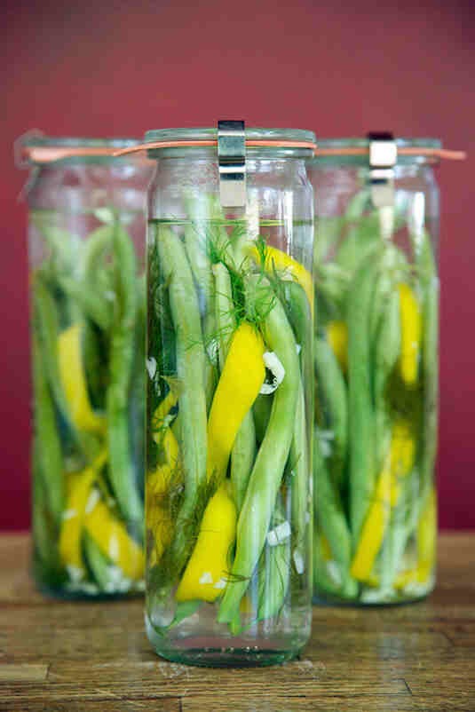 Pickled Dill Beans
Dilly beans are legendary. Make a jar of these crunchy, herbaceous green beans and find out why.

Get the recipe from Apron Strings Blog.