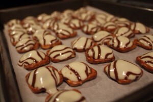 I took them out at 7 minutes and they looked like this. Watch them in your oven.